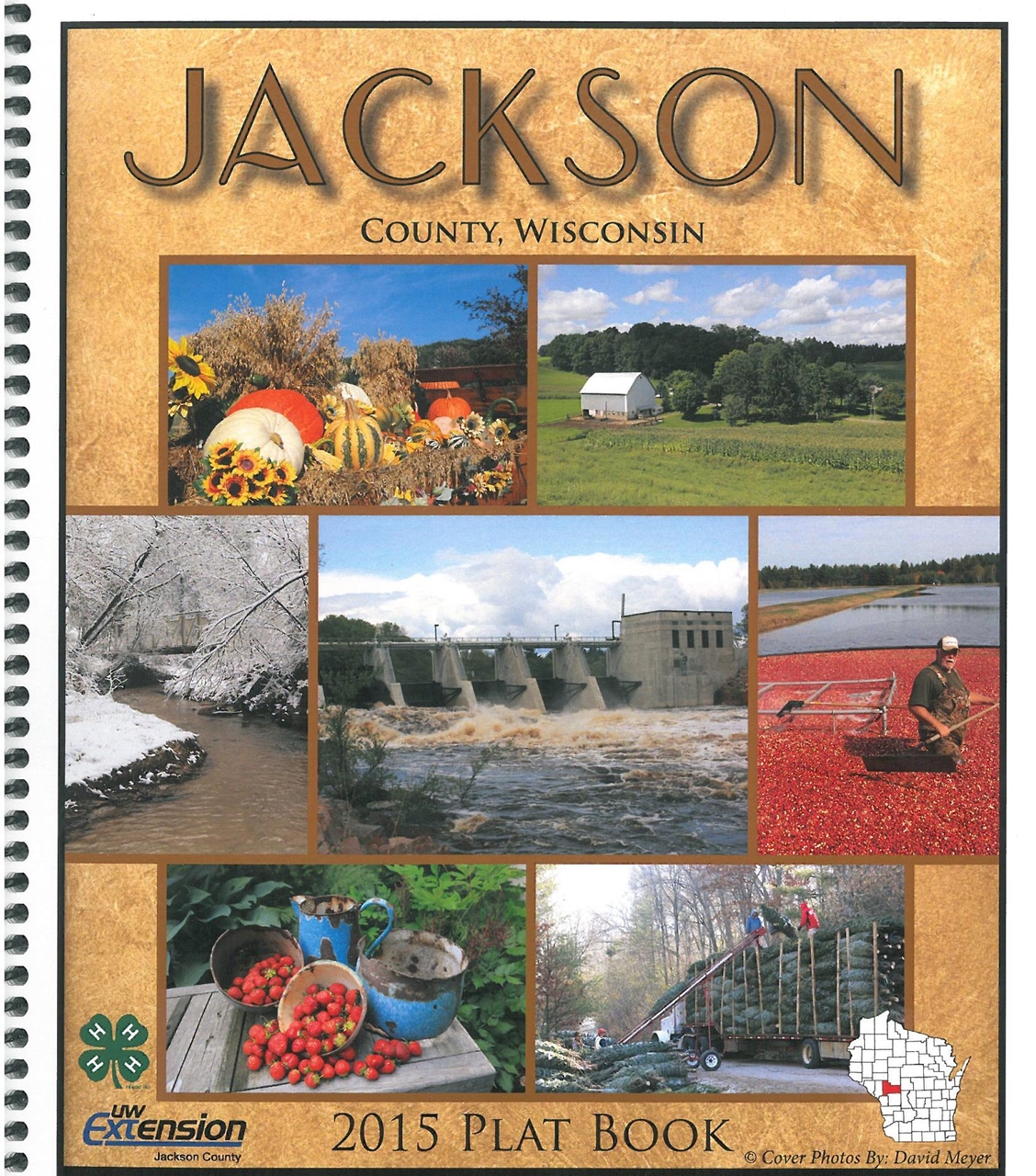 TheMapStore | Jackson County Wisconsin Land Atlas & Plat Book